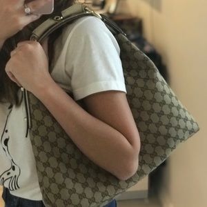Gucci Horsebit Hobo Shoulder Bag
